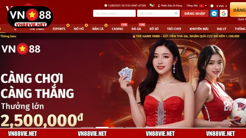 VN88 – Nền Tảng Cá Cược Thể Thao Hàng Đầu